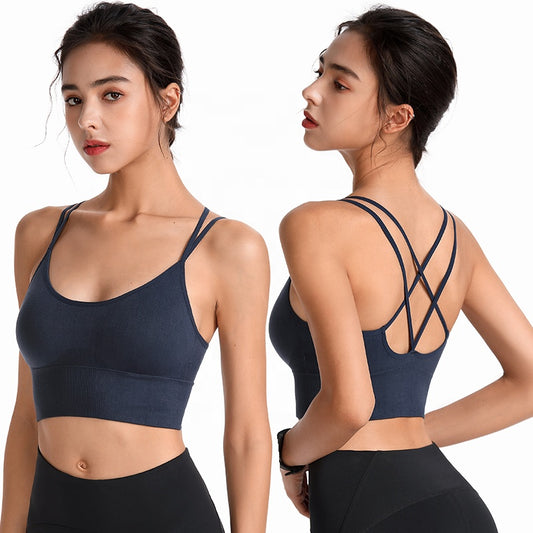 LC20 XO Sports Bra - Navy